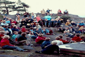 Bilde av Gutteleir ca. 1970